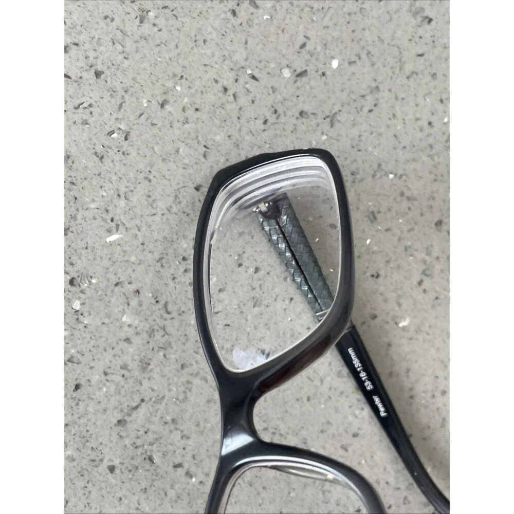 NICOLE MILLER Collection Eyeglasses FRAMES ONLY 53-16-135 Pewter Under Wraps